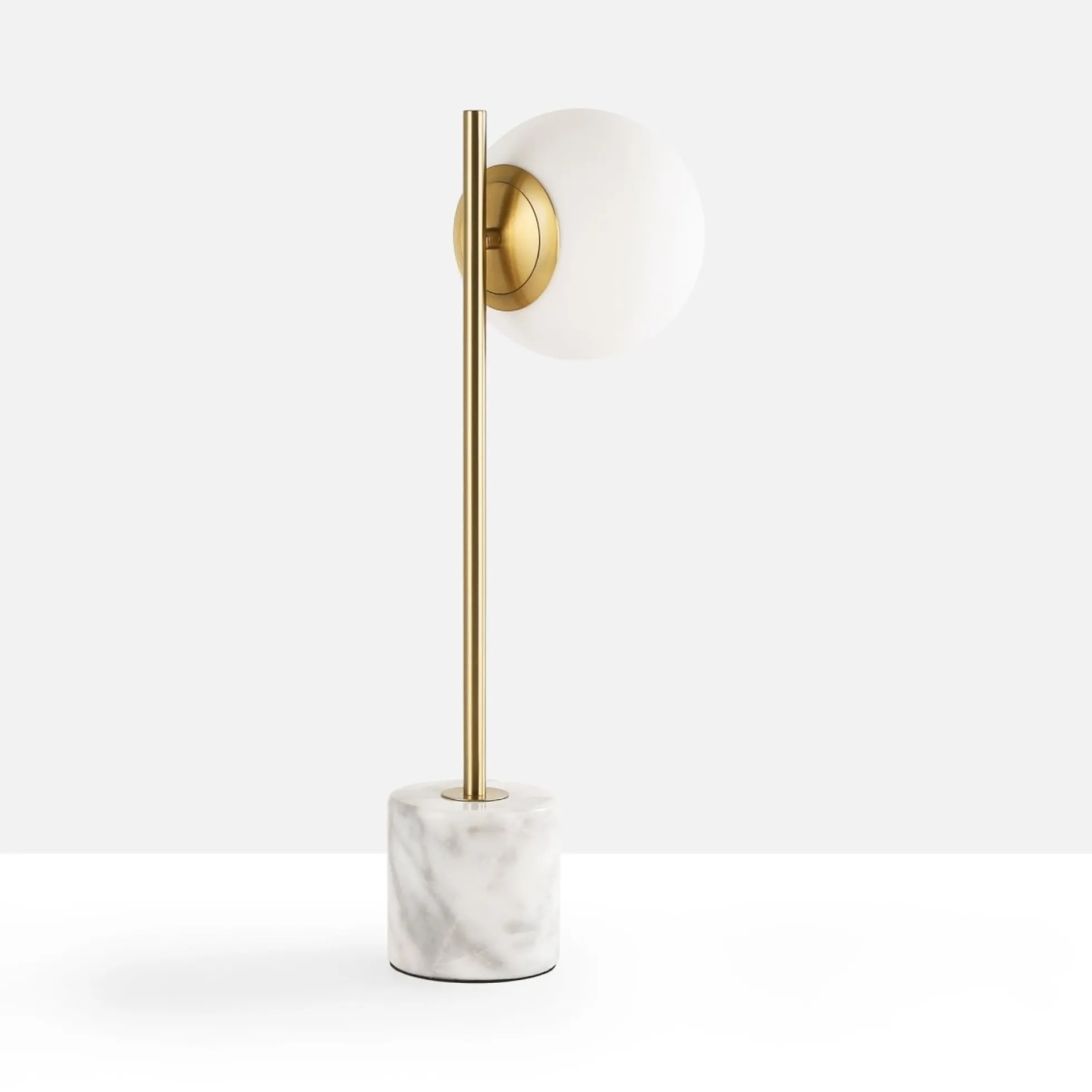 Lámpara de mesa bola cristal "LICRU" - E27 - Ø 15cm