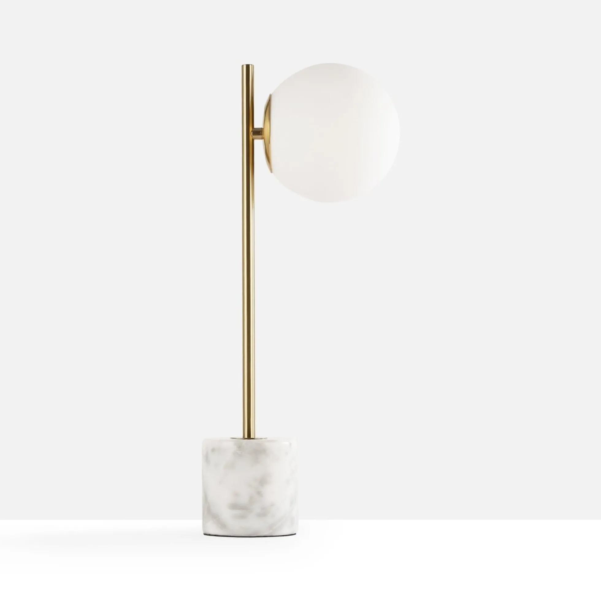 Lámpara de mesa bola cristal "LICRU" - E27 - Ø 15cm