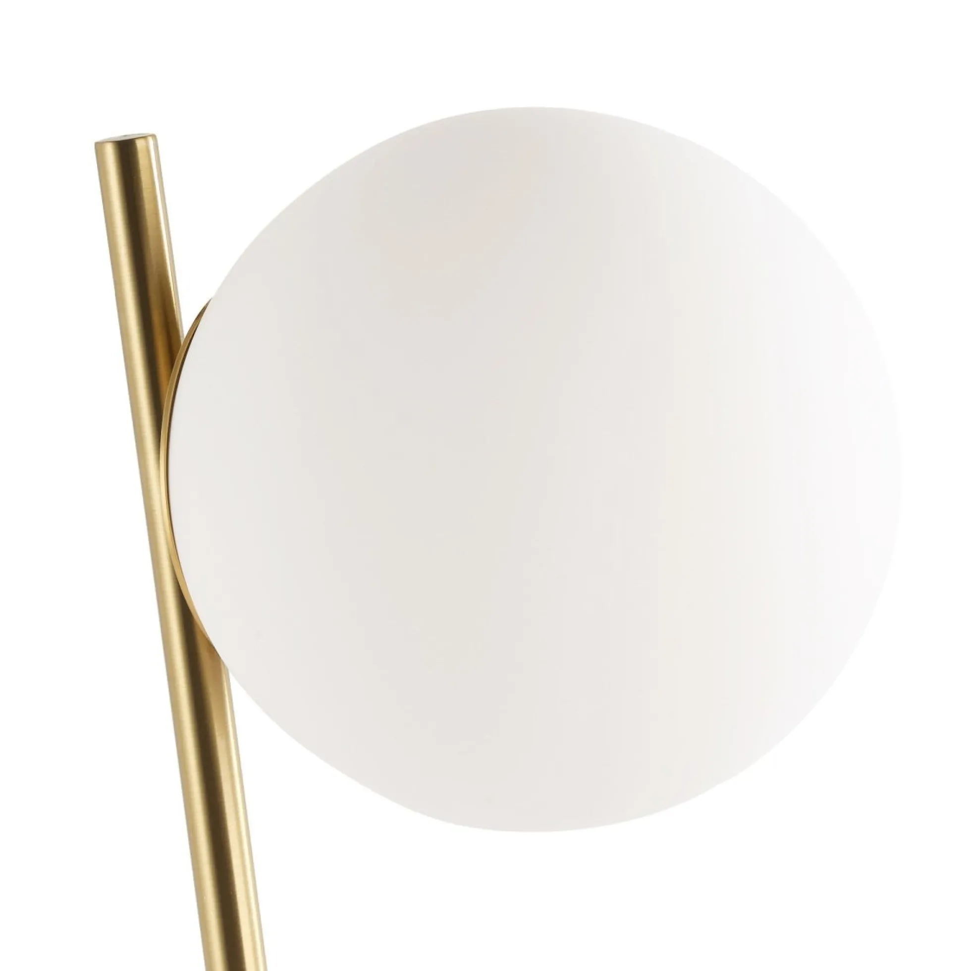 Lámpara de mesa bola cristal "LICRU" - E27 - Ø 15cm
