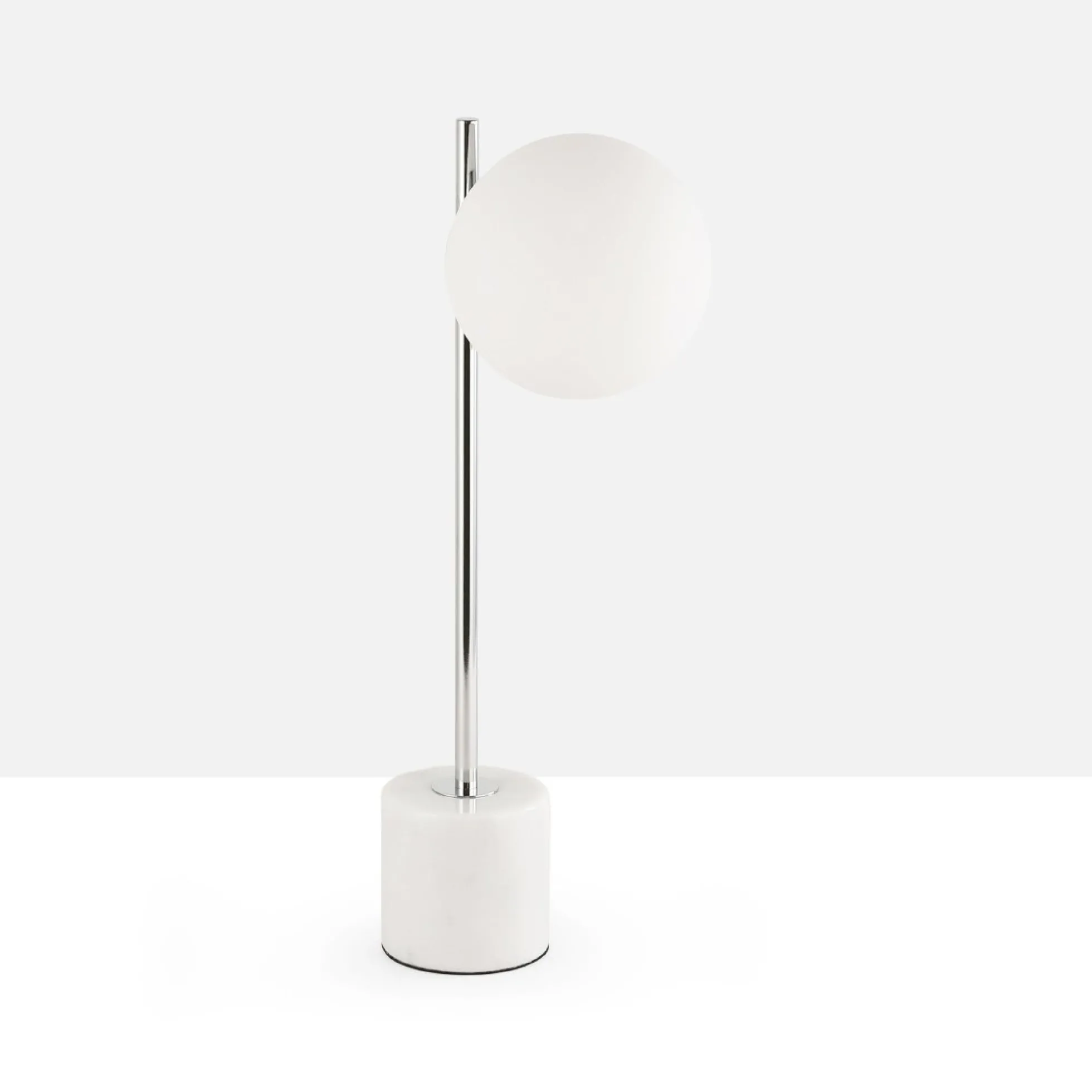 Lámpara de mesa bola cristal "LICRU" - E27 - Ø 15cm
