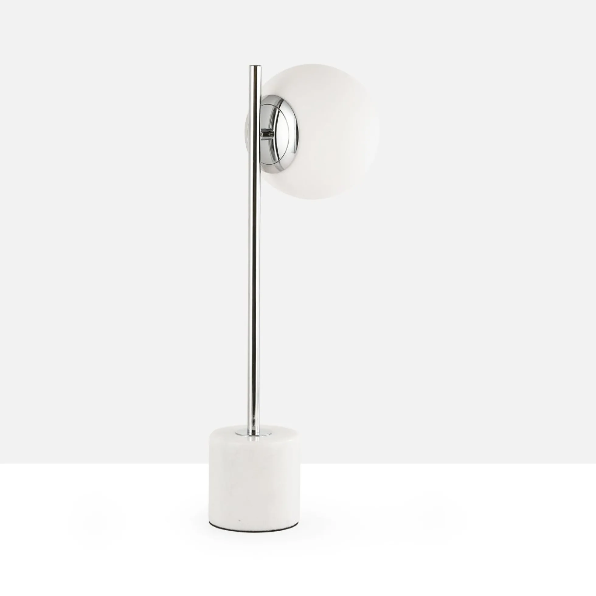 Lámpara de mesa bola cristal "LICRU" - E27 - Ø 15cm