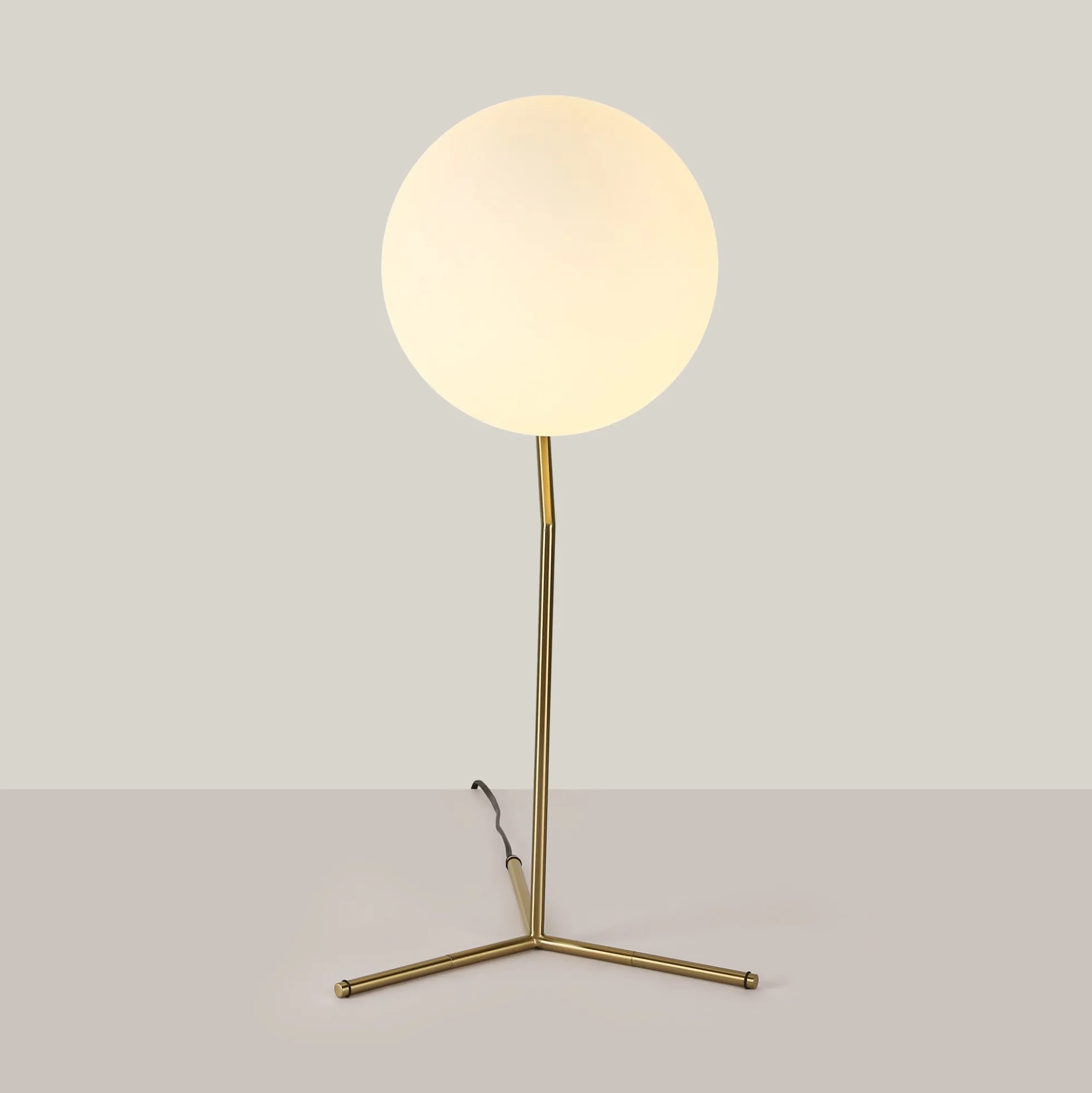 Lámpara de mesa bola cristal "NOLA" - E27 - Ø 25cm