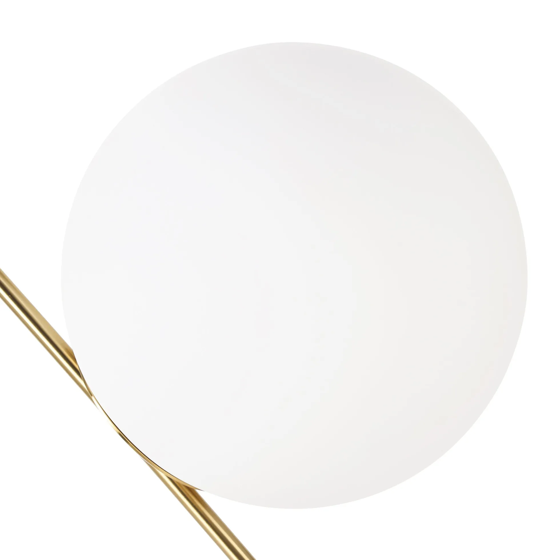 Lámpara de mesa bola cristal "NOLA" - E27 - Ø 25cm