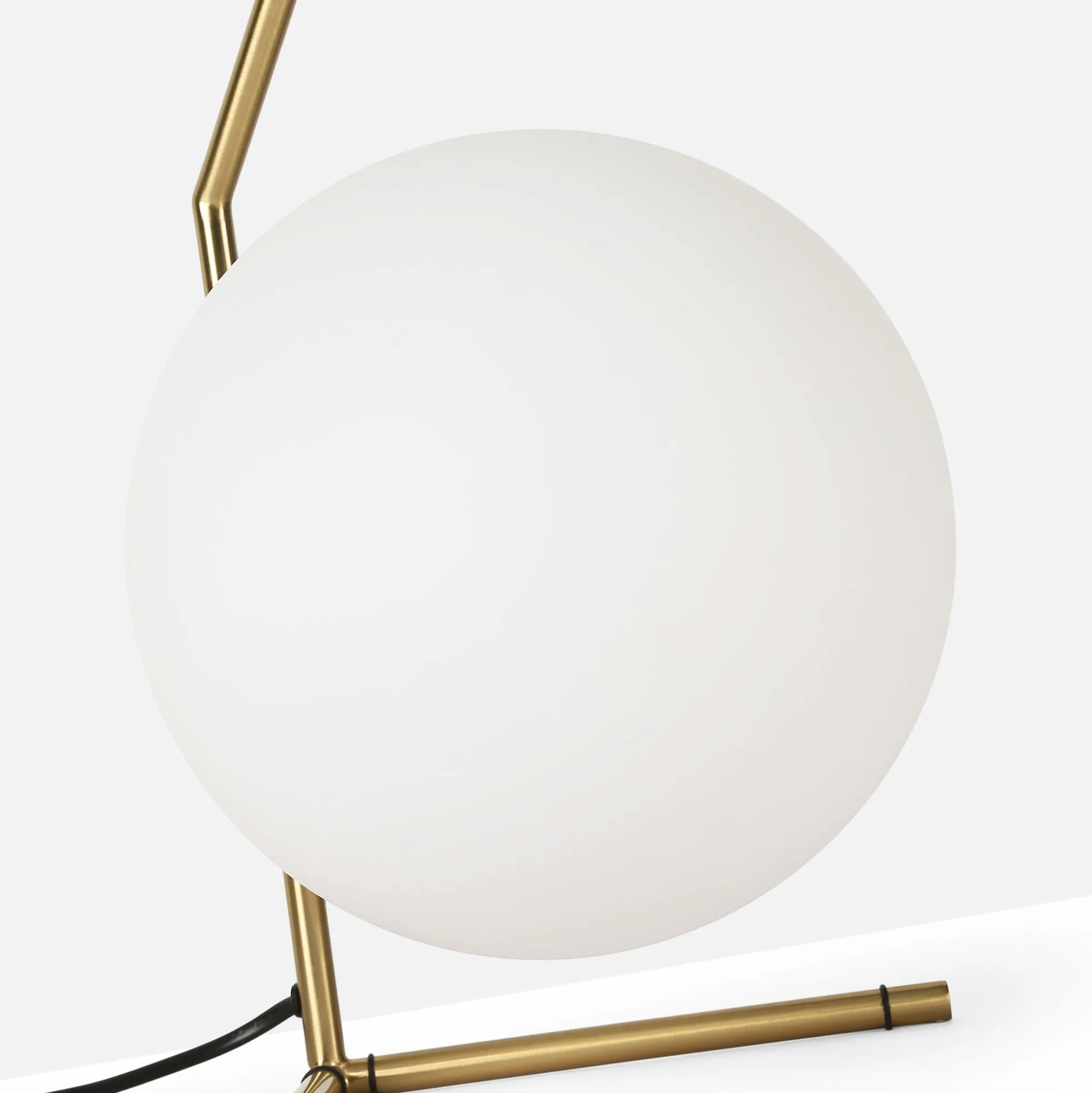 Lámpara de mesa bola cristal "OCTO 200" - E27 - Ø 22cm