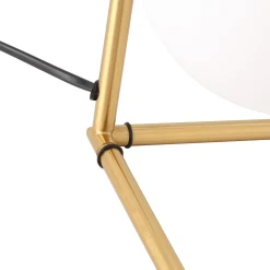 Lámpara de mesa bola cristal "Octo"