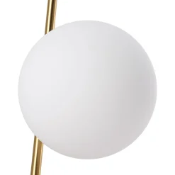 Lámpara de mesa bola cristal