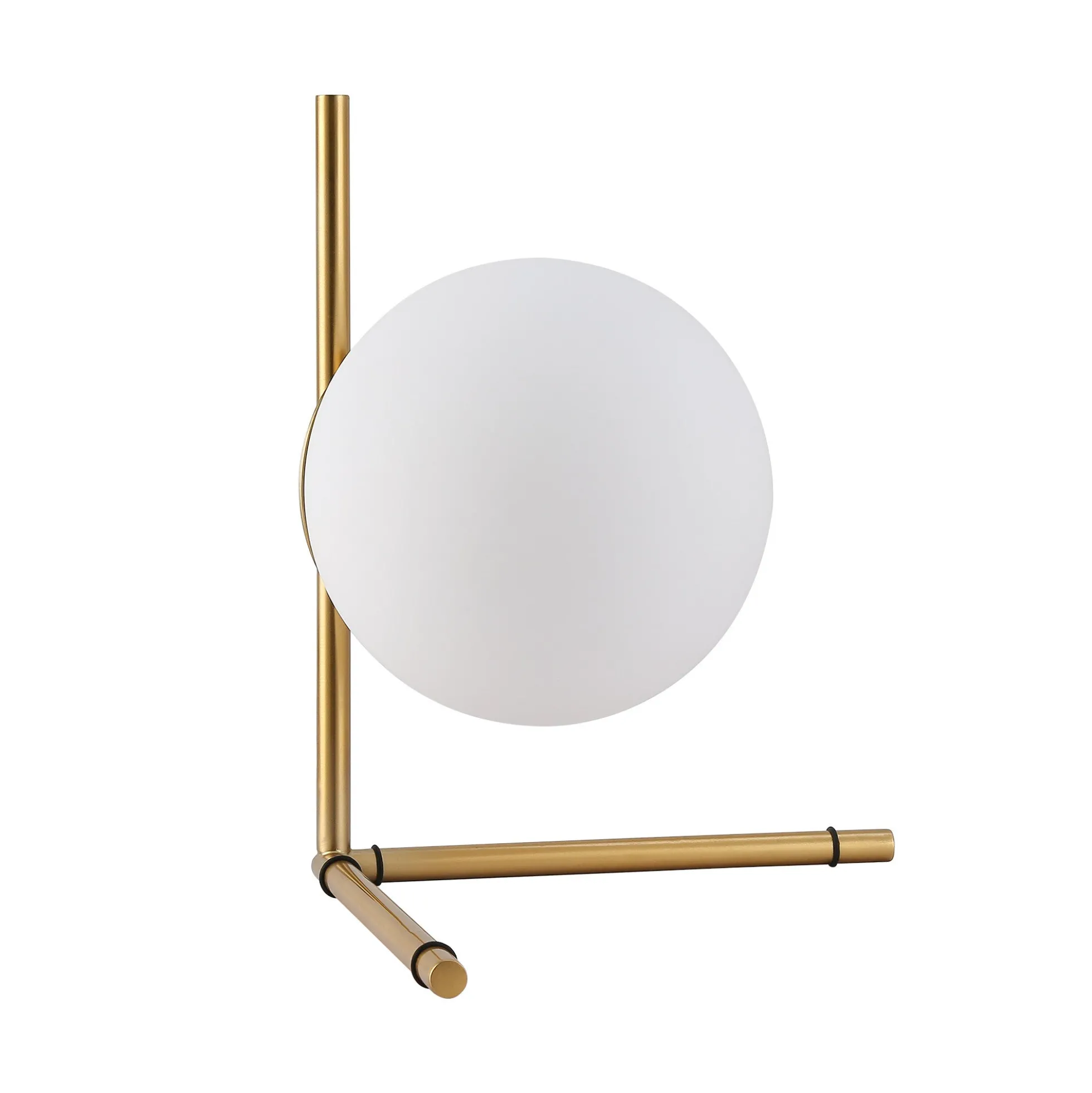 Lámpara de mesa bola cristal "RIPPER" - E27 - Ø 15cm