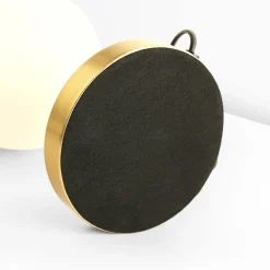 Lámpara de mesa bola cristal