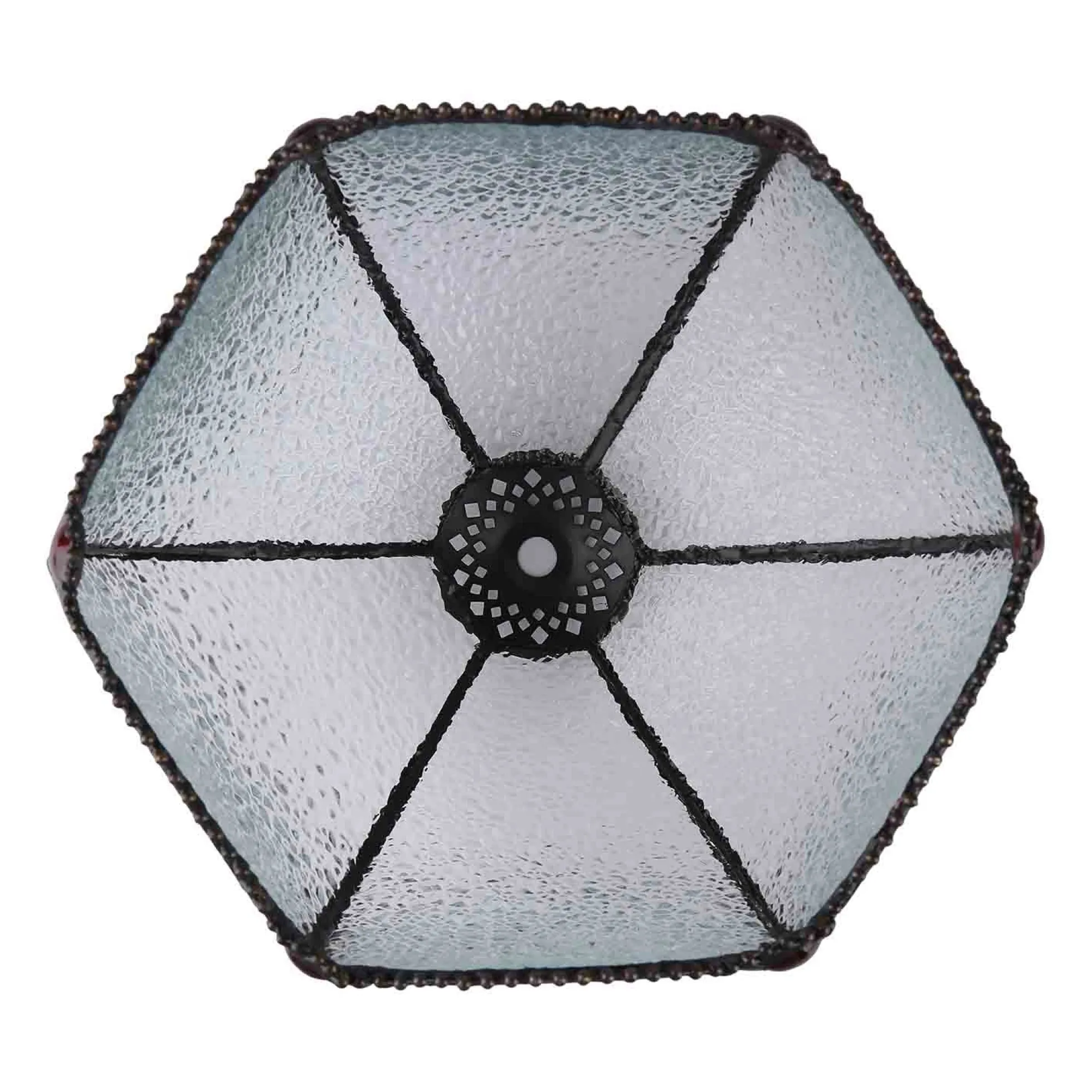 Lámpara de mesa "Candice" inspiración "Tiffany" - Ø 20cm