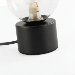 Lámpara de mesa con esfera de cristal "BASS" - G9