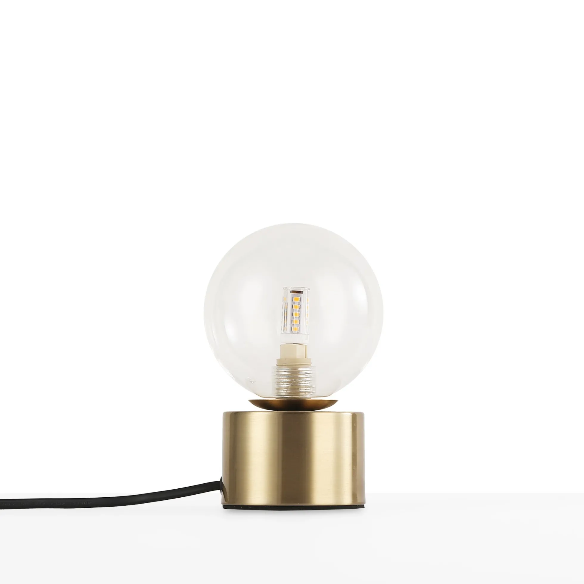 Lámpara de mesa con esfera de cristal "BASS" - G9