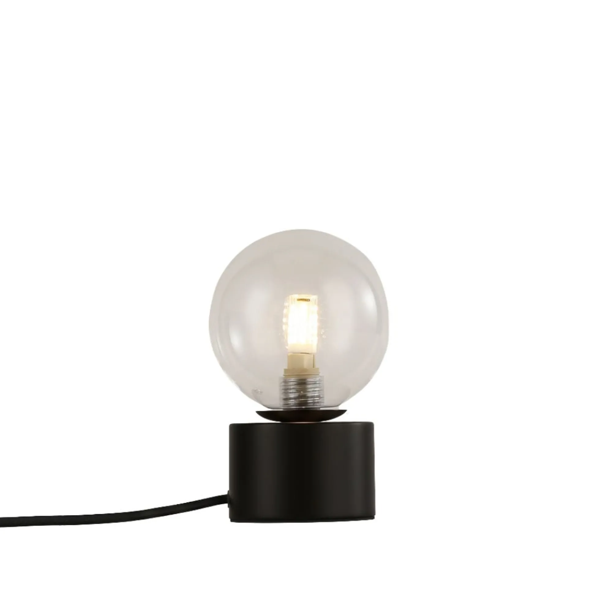 Lámpara de mesa con esfera de cristal "BASS" - G9