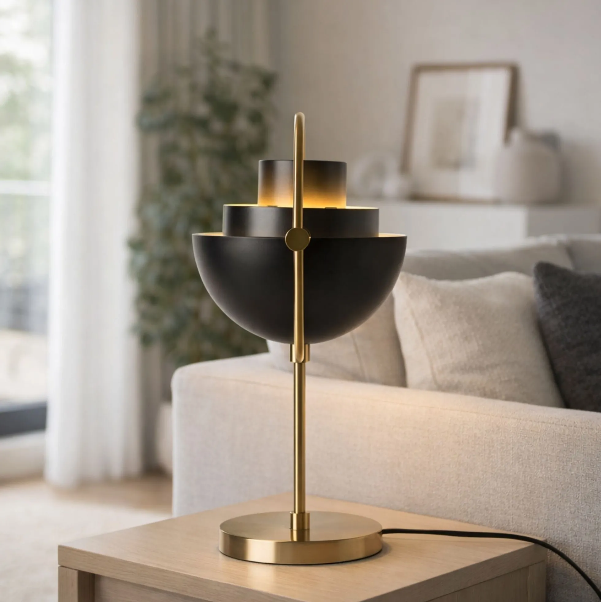 Lámpara de mesa de diseño "MONROE" - E27