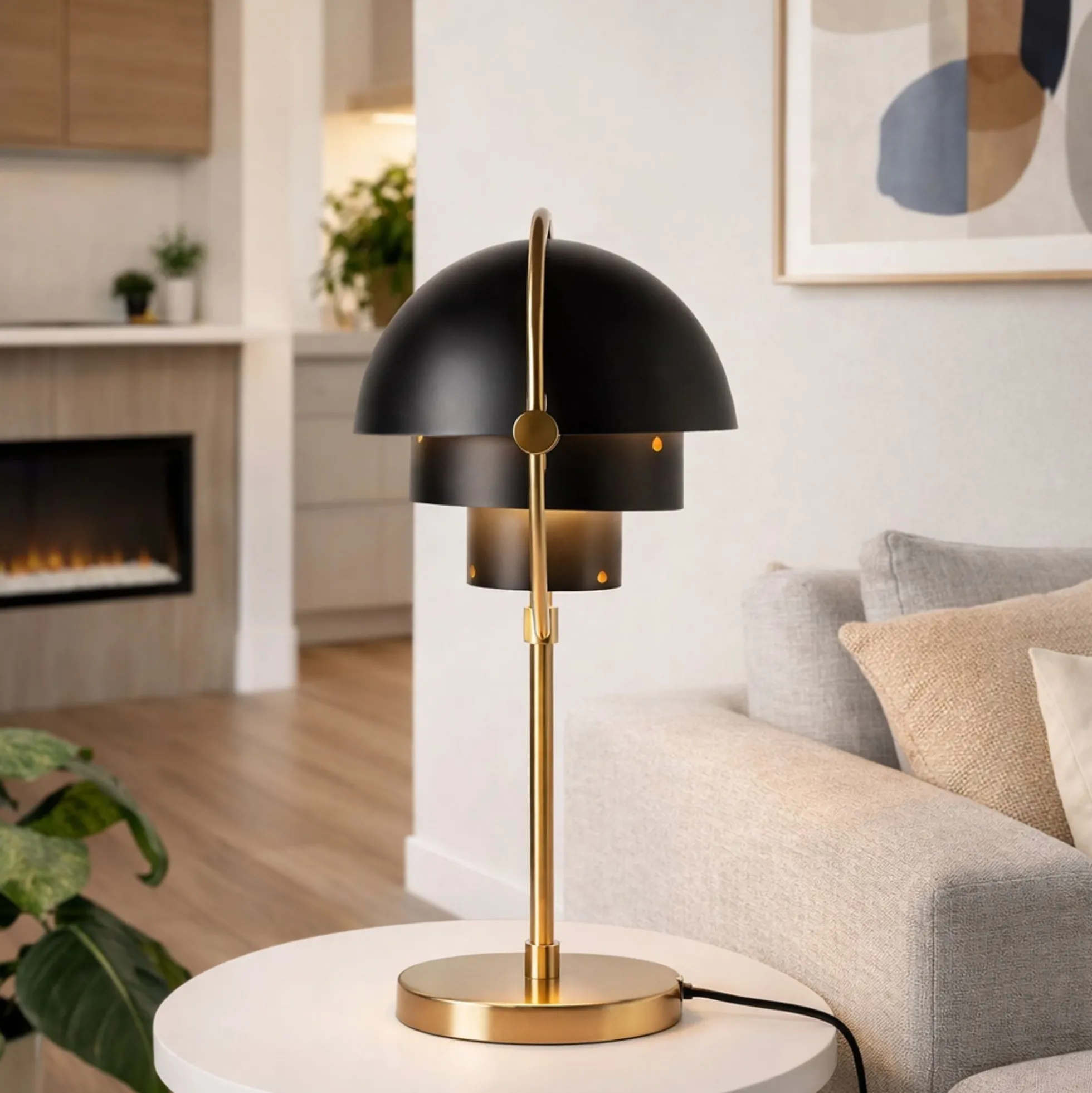 Lámpara de mesa de diseño "MONROE" - E27