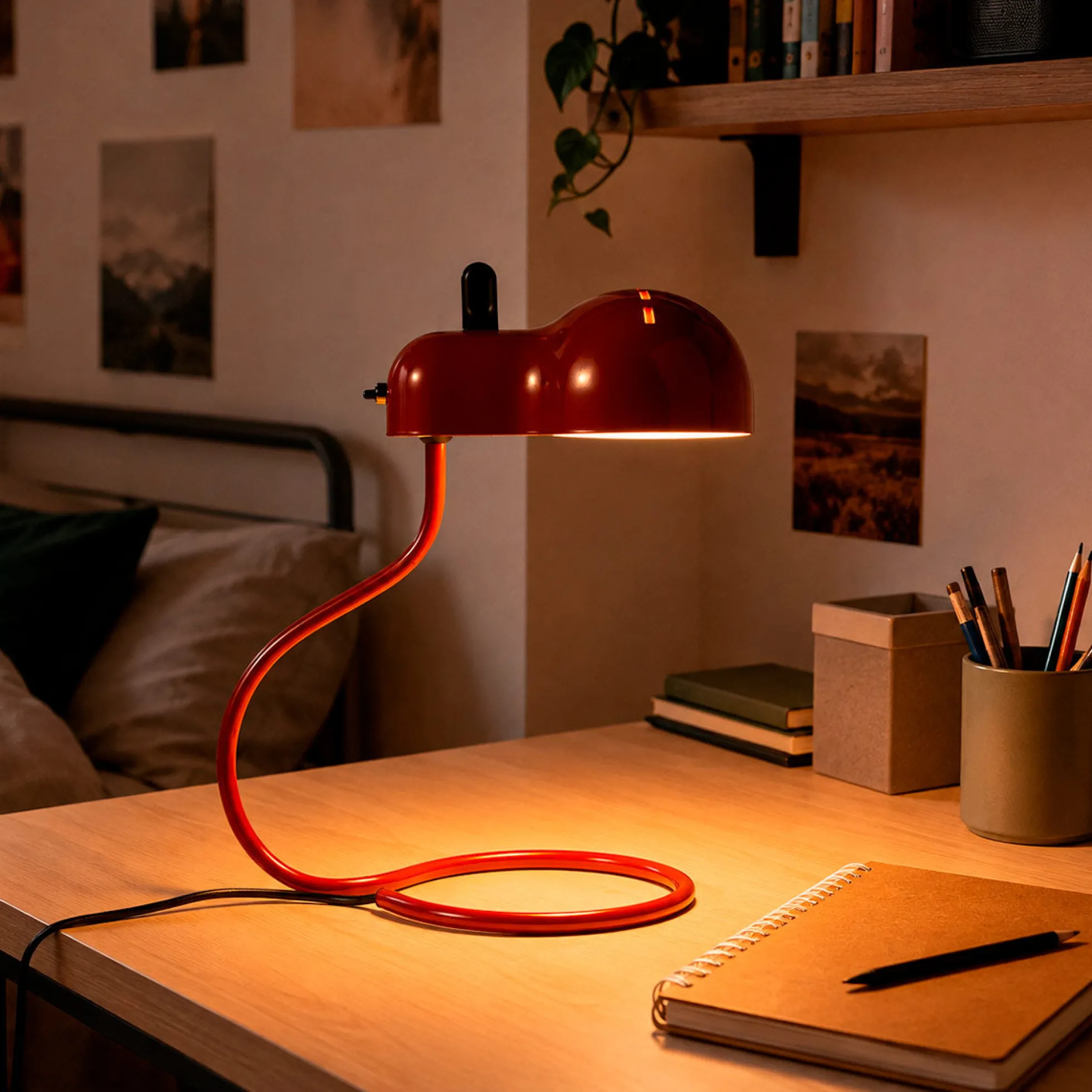 Lámpara de mesa de diseño "TOPOLINO" - E27