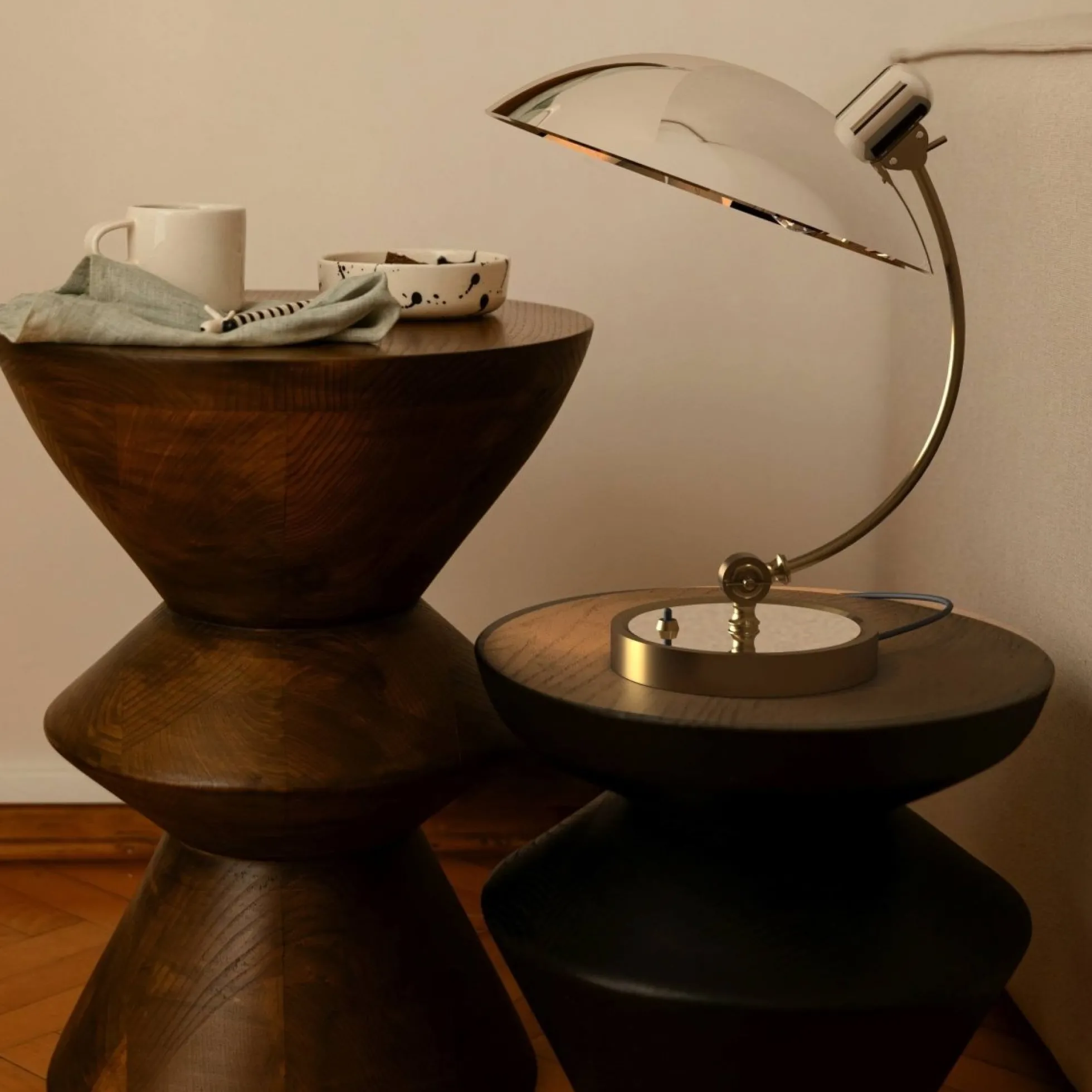 Lámpara de mesa de diseño "Ulia"