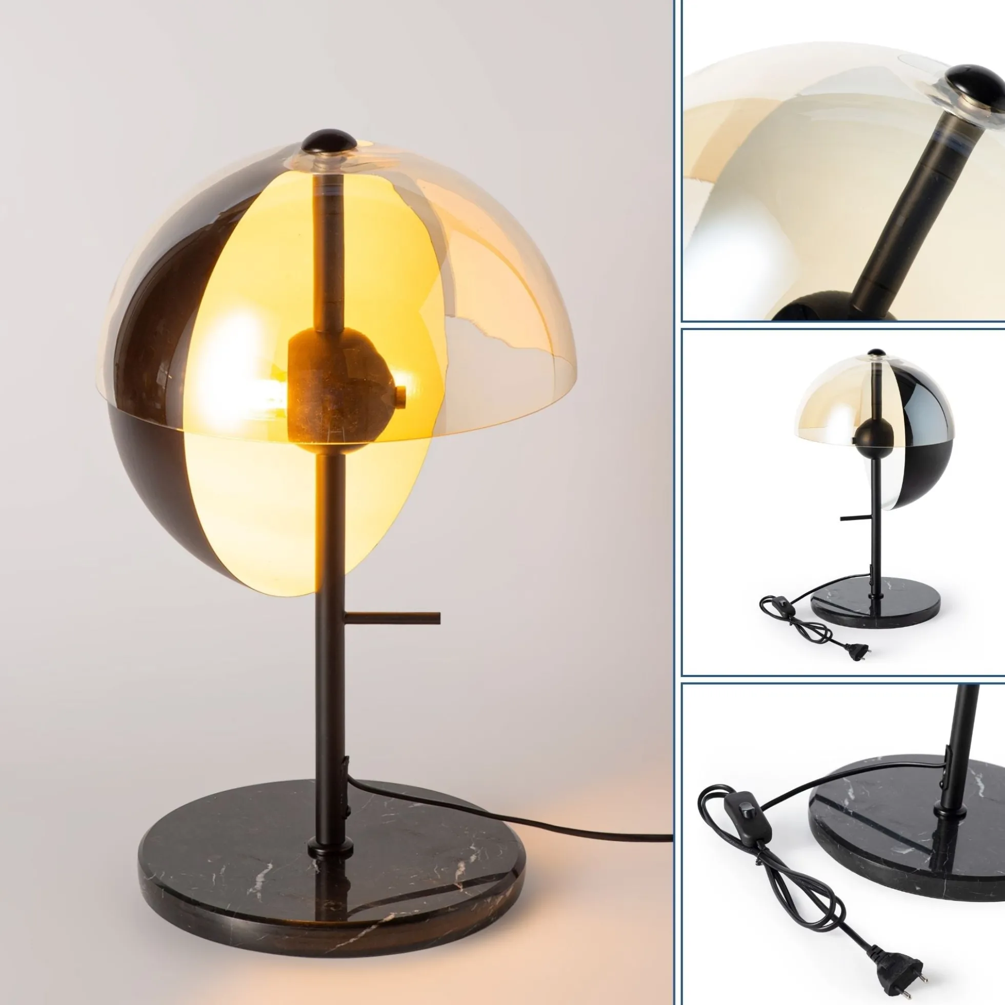 Lámpara de mesa de diseño "UMBRA" - E27