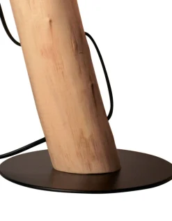 Lámpara de mesa de madera E27