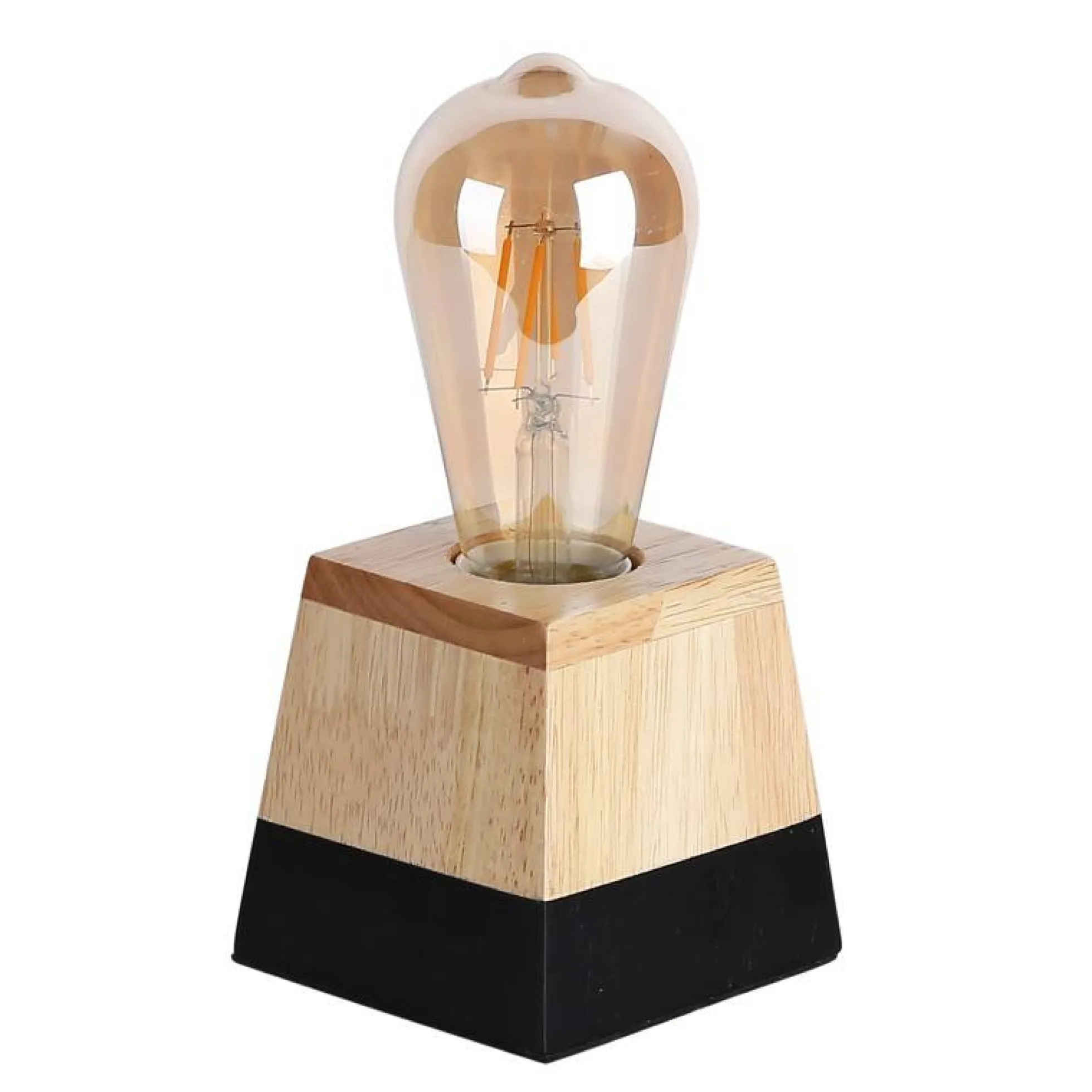 Lámpara de mesa de madera "LAKA"