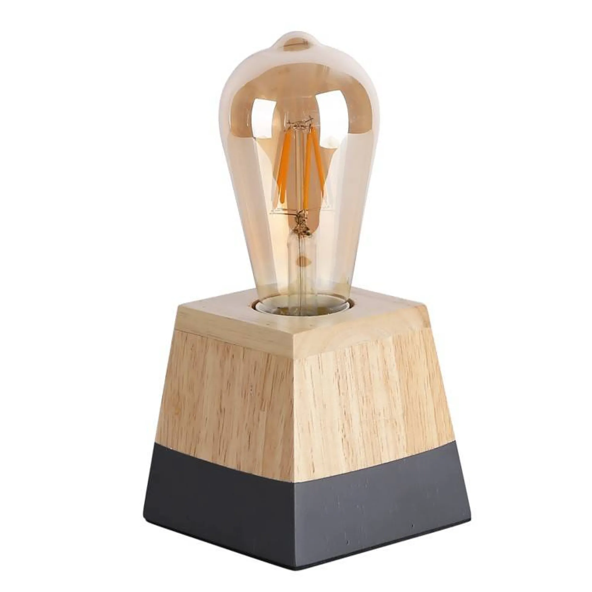 Lámpara de mesa de madera "LAKA"