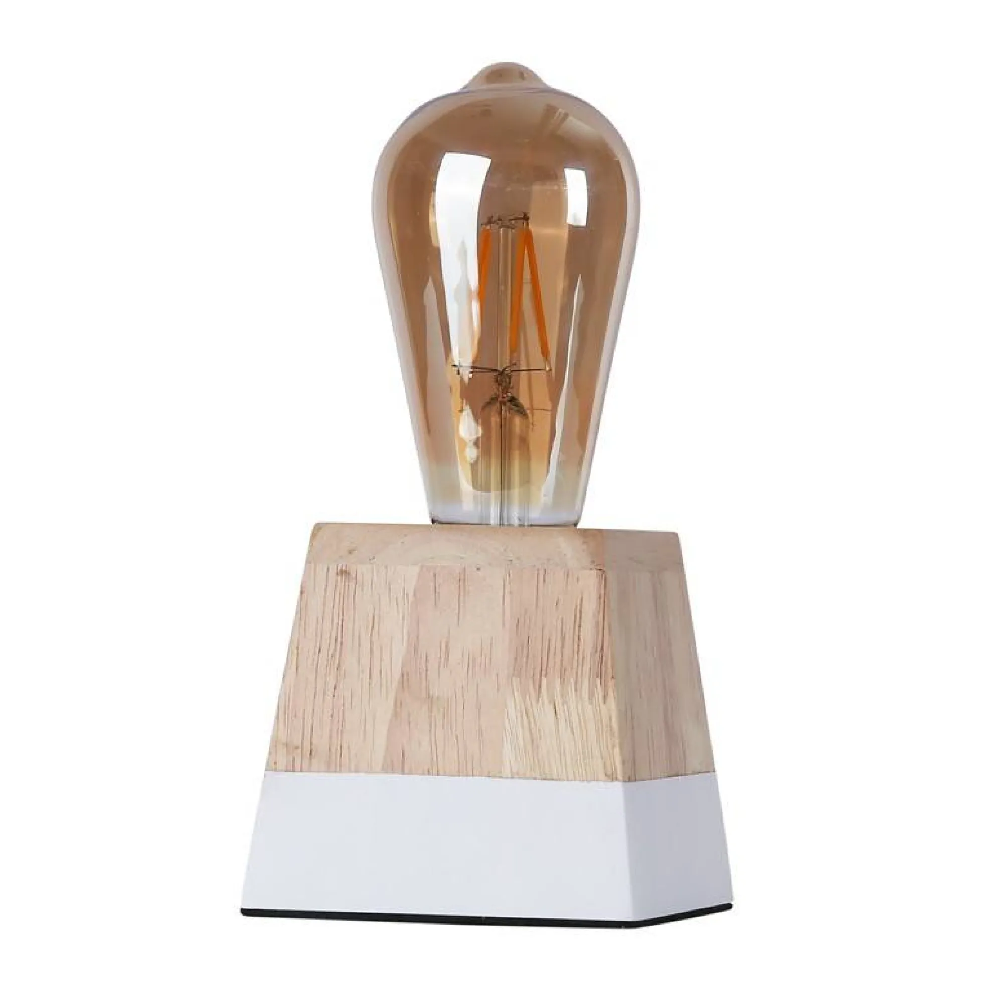 Lámpara de mesa de madera "LAKA"