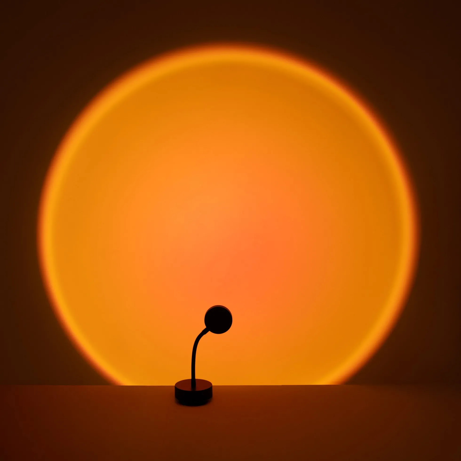 Lámpara de mesa "FLAC" 5W - Efecto atardecer - Sunset Lamp - FLEX