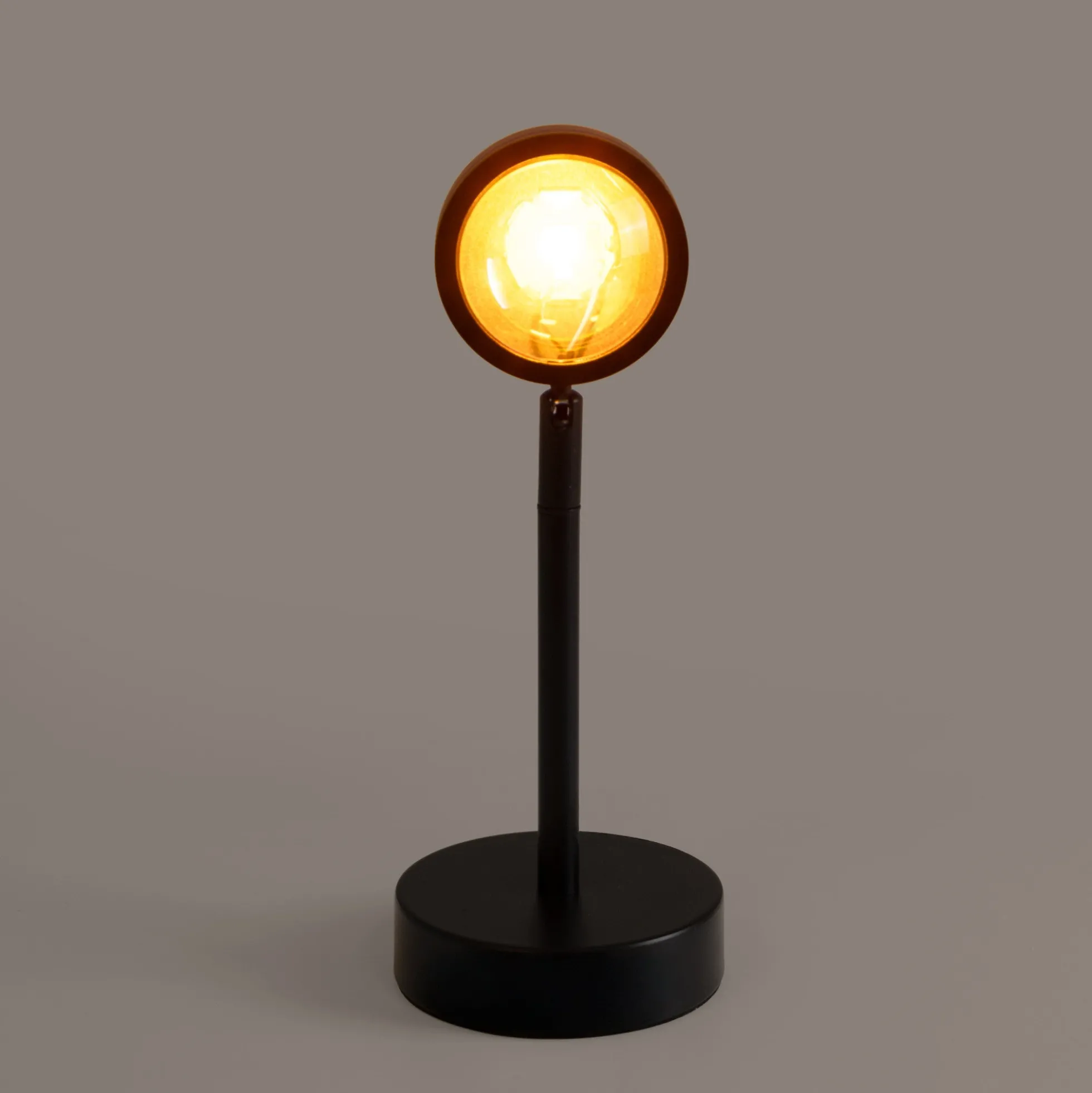 Lámpara de mesa "FLIC" 5W- Efecto atardecer - Sunset Lamp