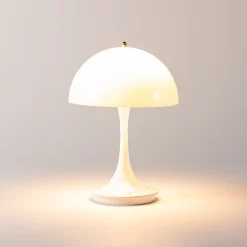 Lámpara de mesa LED CCT portátil - Táctil - Semiesférica