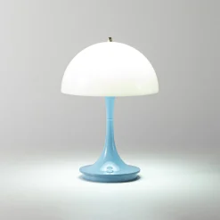 Lámpara de mesa LED CCT portátil - Táctil - Semiesférica