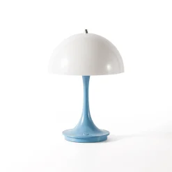 Lámpara de mesa LED CCT portátil - Táctil - Semiesférica
