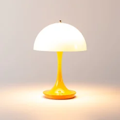 Lámpara de mesa LED CCT portátil - Táctil - Semiesférica