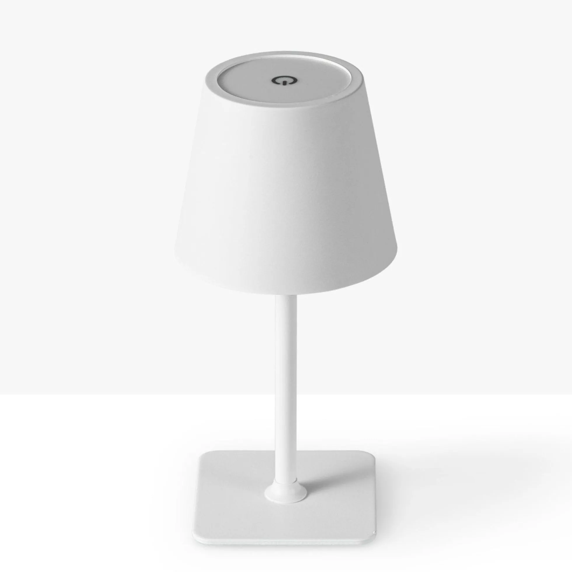 Lámpara de mesa LED CCT portátil - Táctil - Ø100 mm