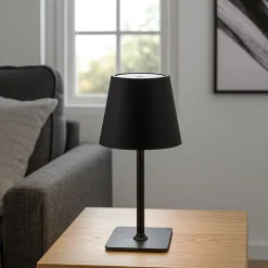 Lámpara de mesa LED CCT portátil - Táctil - Ø100 mm