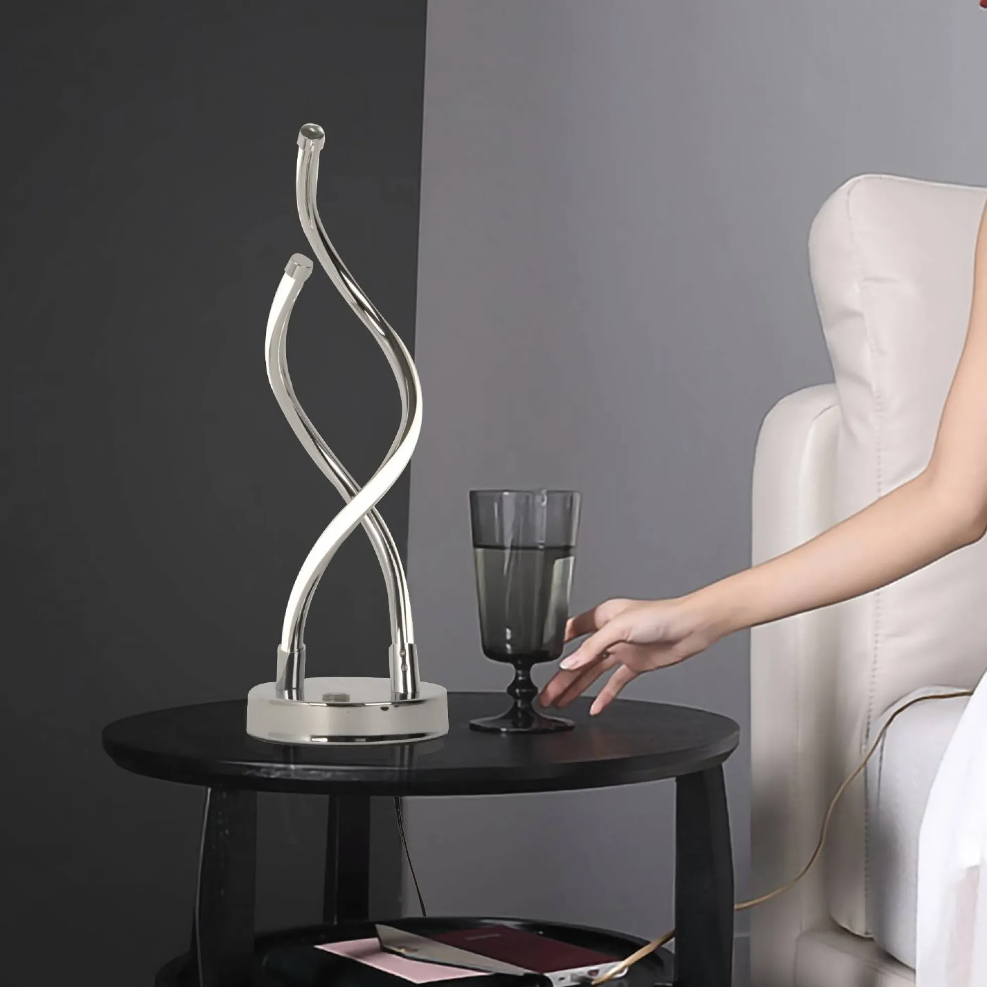 Lámpara de mesa LED "HELIX-T" 8W Regulable