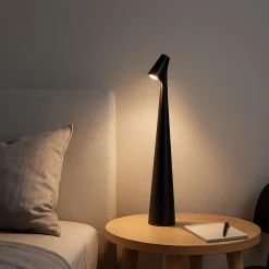 Lámpara de mesa LED portátil - Táctil - 3000K