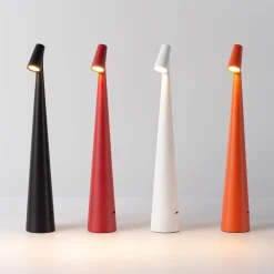 Lámpara de mesa LED portátil - Táctil - 3000K