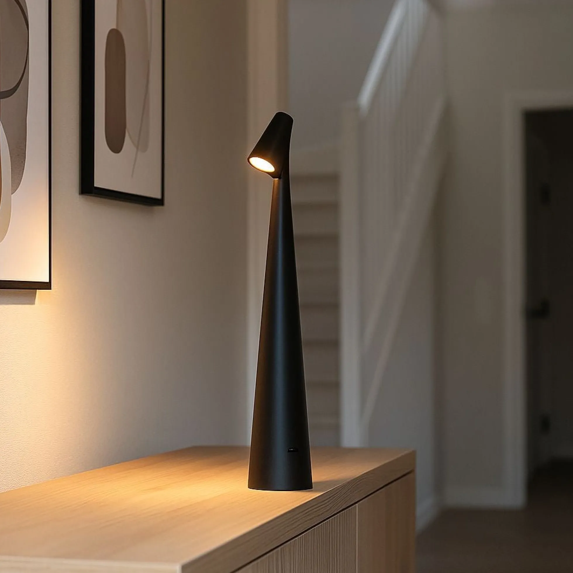 Lámpara de mesa LED portátil - Táctil - 3000K