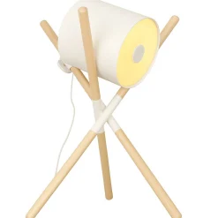 Lámpara de mesa nórdica de trípode