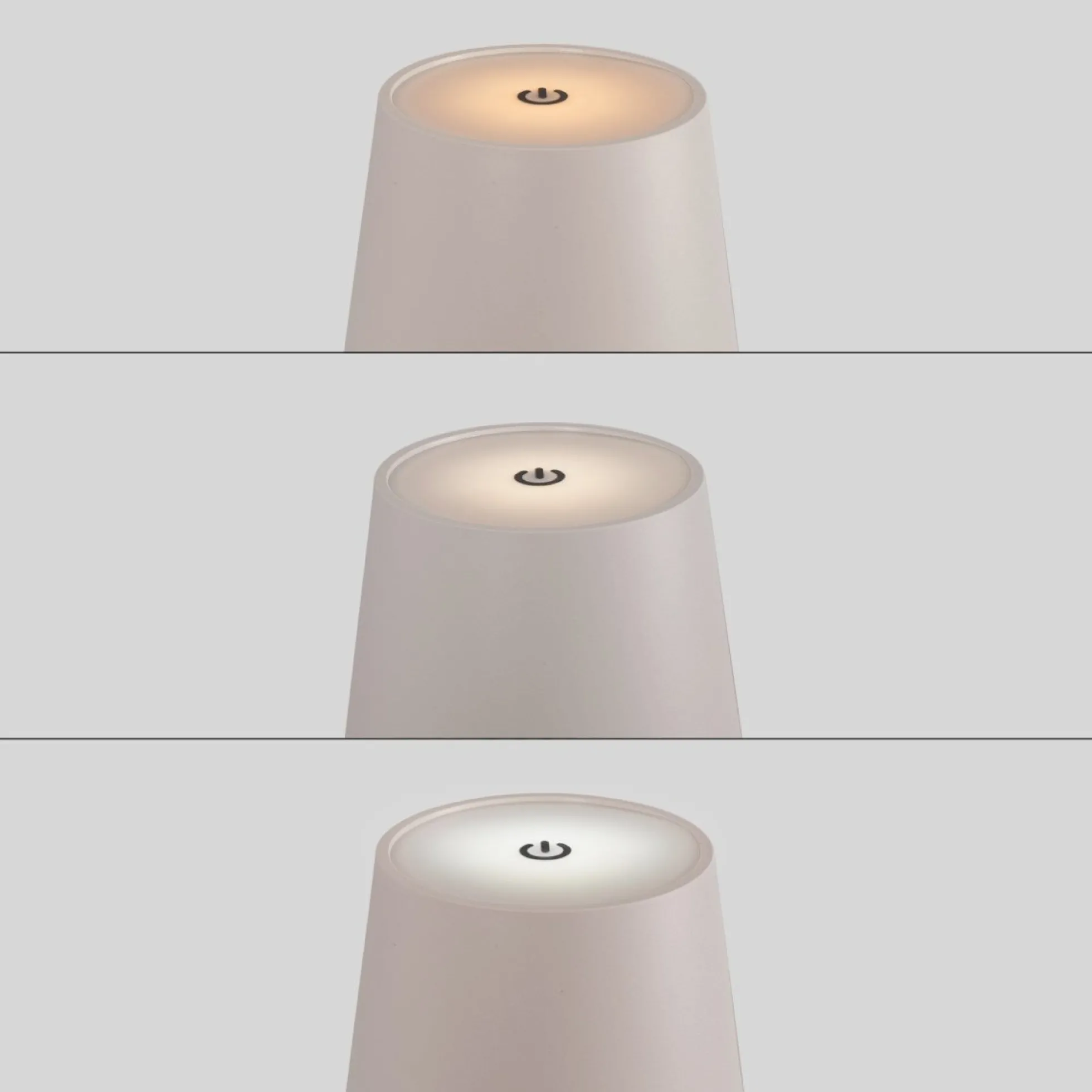 Lámpara de mesa portátil LED CCT "Laura" - 1,5W - Táctil - Intensidad regulable