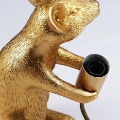 Lámpara de mesa ratón de resina "Stuart"