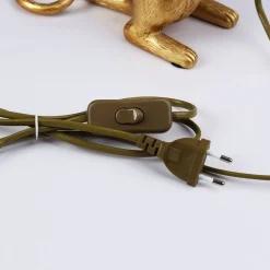 Lámpara de mesa ratón de resina