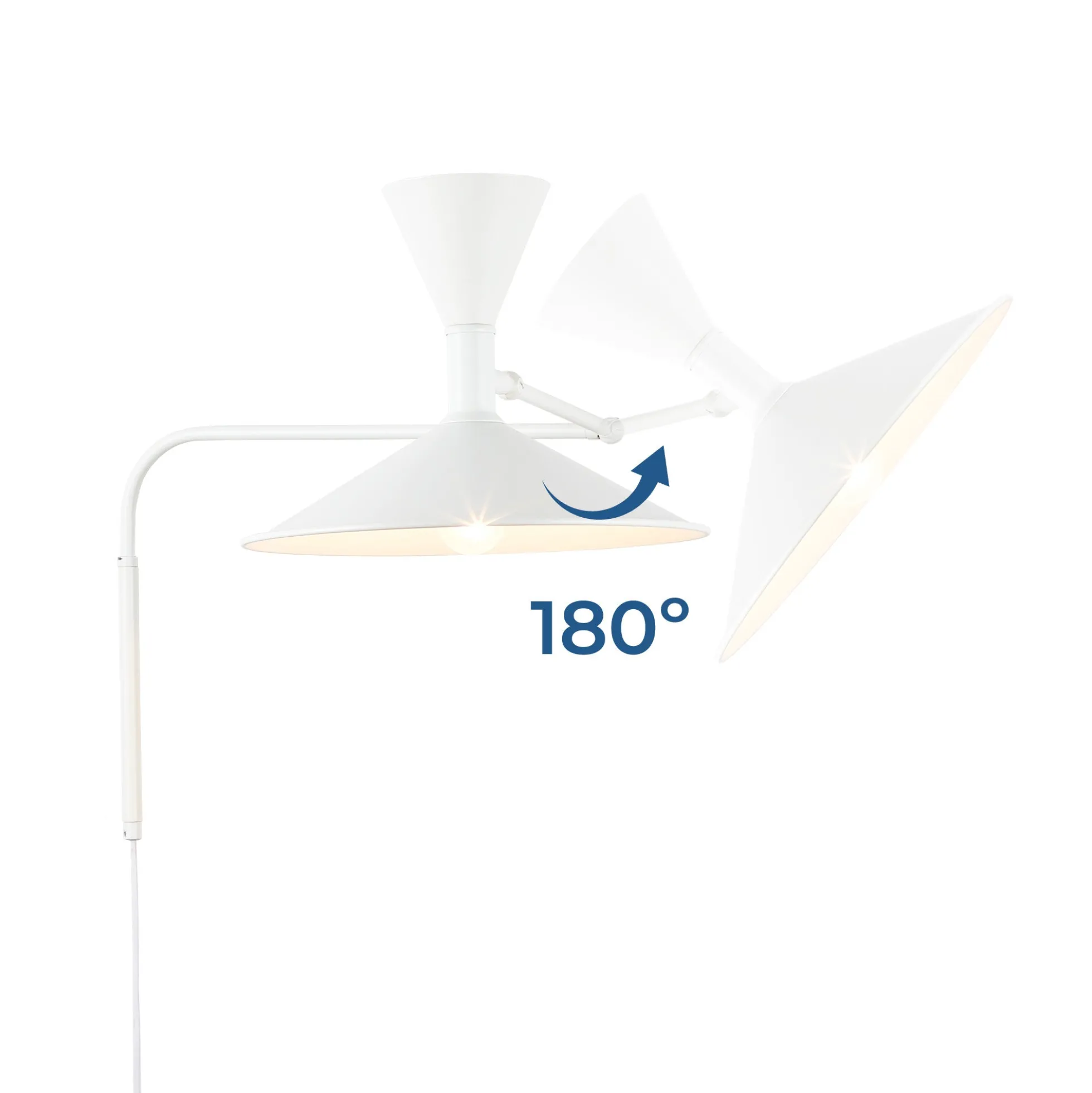 Lámpara de pared de diseño "NIM" - E14 + G9