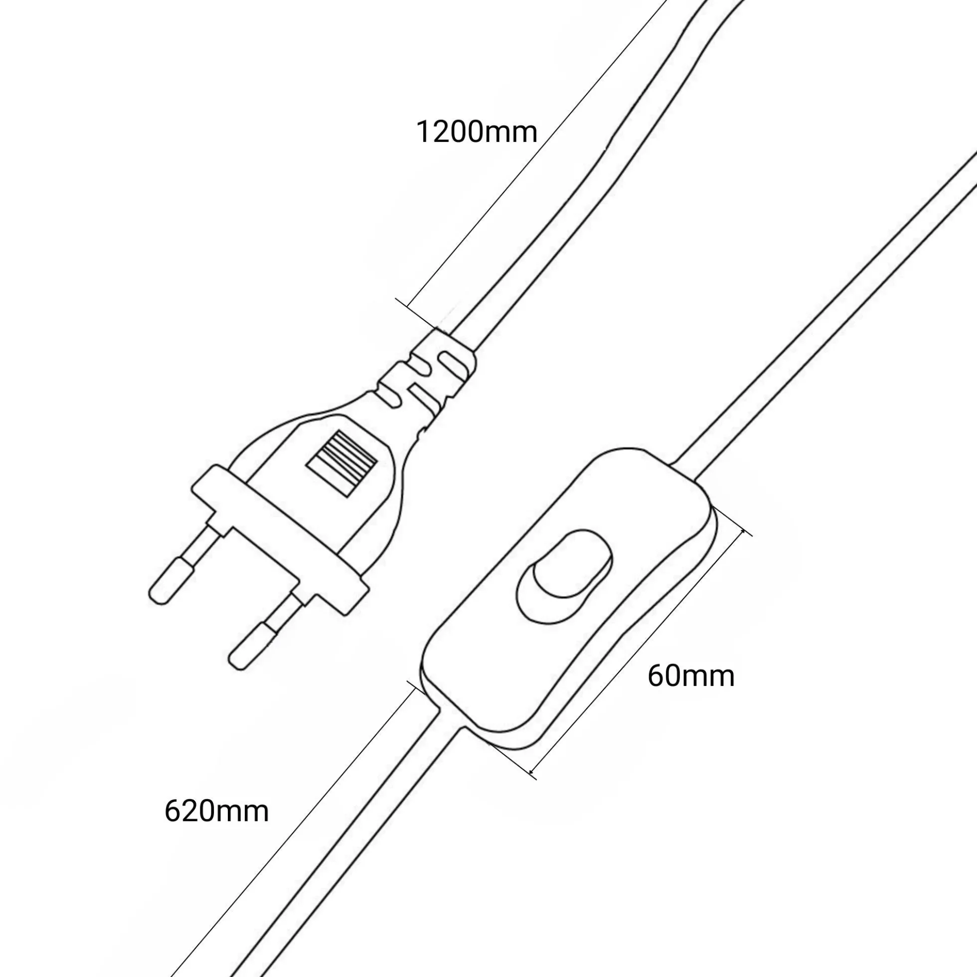 Lámpara de pared de diseño "NIM" - E14 + G9