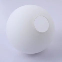 Lámpara de pie bola cristal