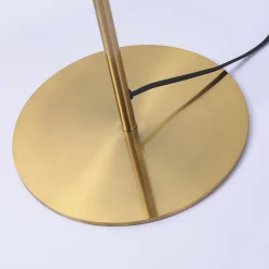 Lámpara de pie bola cristal