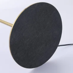 Lámpara de pie bola cristal