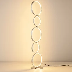 Lámpara de pie LED de aluminio