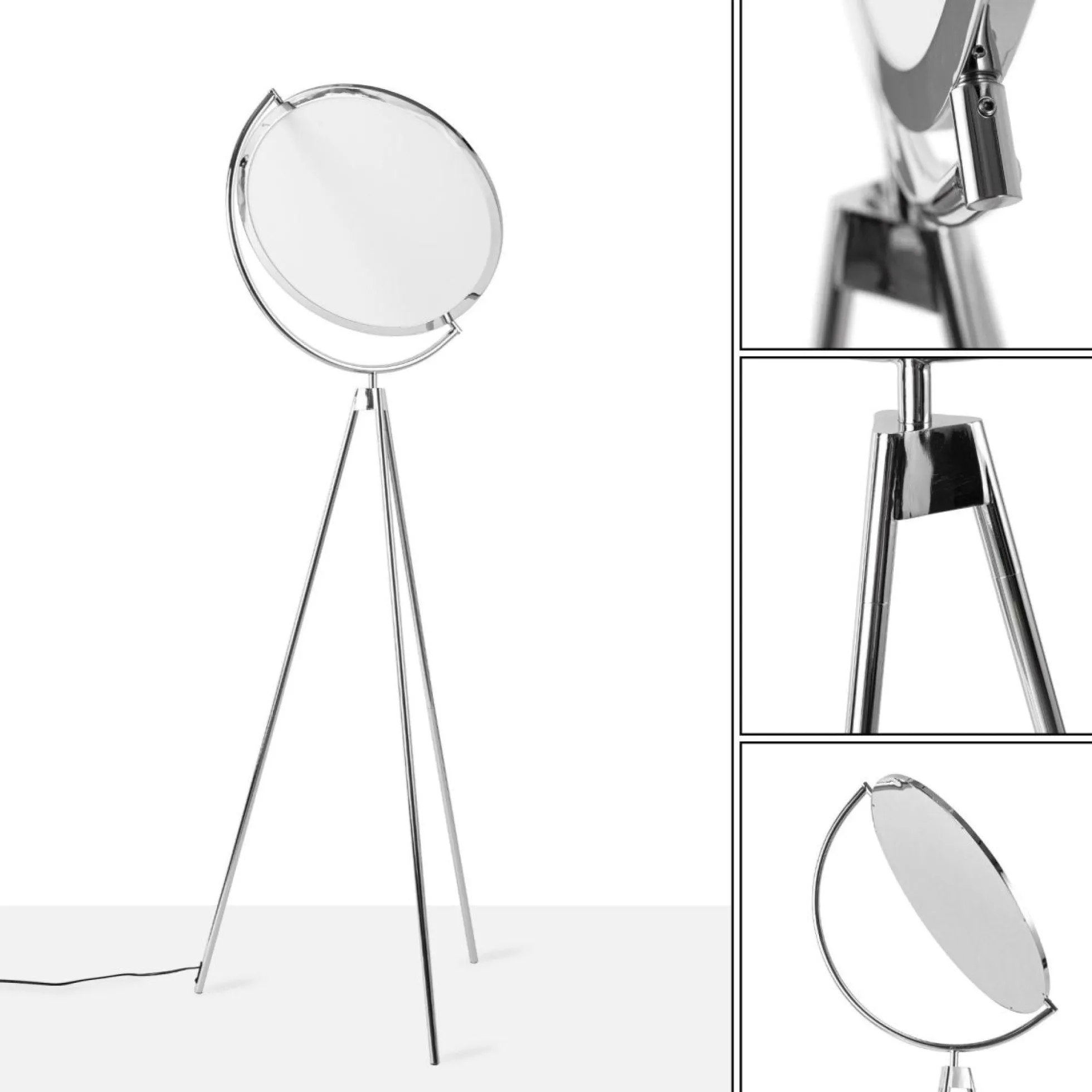 Lámpara de pie LED diseño "Eyes" - 26W - Luz cálida