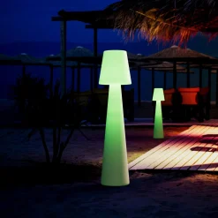 Lámpara de pie LED RGBW - 64W - Recargable - 120 cm