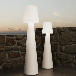 Lámpara de pie LED RGBW - 64W - Recargable - 120 cm